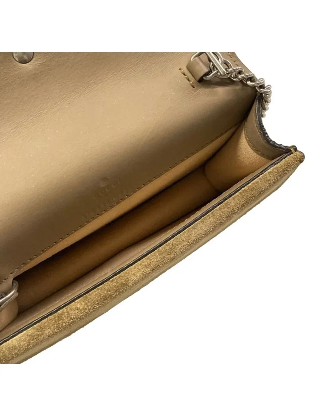 Gucci Shoulder Bag GG Supreme Dionysus Mini Beige Brown
